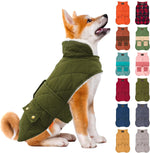 KYEESE Dog Coat Warm Pets Clothes for Cold Weather Soft Pet Sweater with Leash Hole Thick Pet Winter Puffer Coat with Pocket Windproof Dogs Jacket with Fleece Lined Waterproof Dog Coats for Large Dogs - Image 15