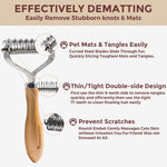 Comparison of the 9-teeth and 17-teeth grooming sides