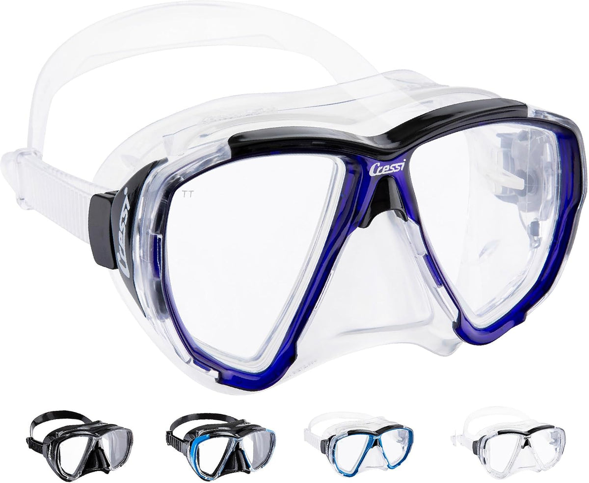 Cressi adult dive mask front view scuba