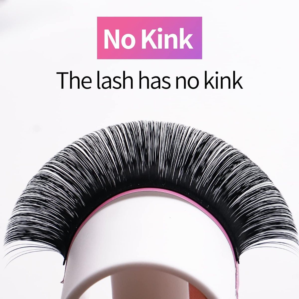 VEYES INC Easy Fan Volume Lash Extensions 03 05 07 J/B/L/C/CC/D/DD Curl 8-25mm Mixed & Single Length Tray, Matte Black Self Fanning Eyelashes, Professional Supplies for Lash Techs (0.07 C 17mm) - Image 3