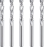 SpeTool 5Pcs Carbide Compression Router Bit Up&Down Cut 1/8 inch Cutting Dia for CNC Mill Machine Wookwork 3D Profile Detail Engraver Carving - Image 10
