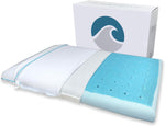 Bluewave Bedding Super Slim Gel Memory Foam Pillow for Stomach and Back Sleepers - Thin, Flat Design for Cervical Neck Alignment and Deeper Sleep (3.25-Inches Height, Standard Size) - Image 11