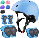 Kids Bike Helmet Set Adjustable for Children, Boys, Girls and Teenagers Aged 3-8 Years Includes Elbow, Knee, Wrist Guards Children's Helmet Protection Set for Bikes SkateboardsRollerskates - Image 14