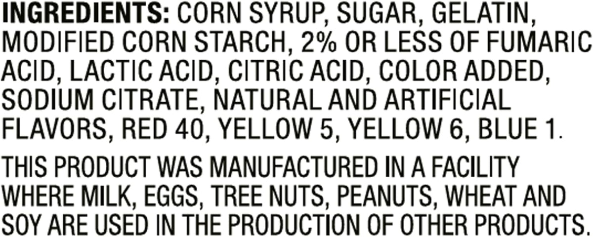Trolli Sour Brite Crawlers, Candy, Cherry-Lemon, Strawberry-Grape & Orange-Lime, Sweet and Sour, Gummy Worms, Halloween Treat, 28.8 oz - Image 9