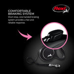 Ergonomic handle design of Flexi 26 feet dog leash