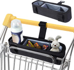 Li & Zhao universal stroller snack tray with cup holder front view