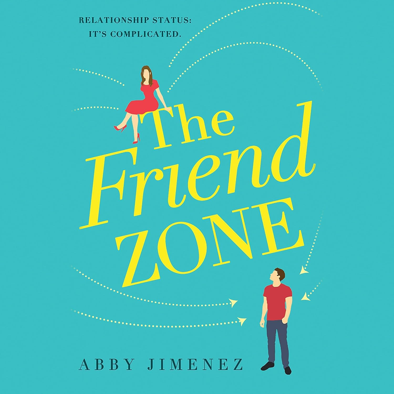 Abby Jimenez The Friend Zone paperback front view romantic comedy novel cover