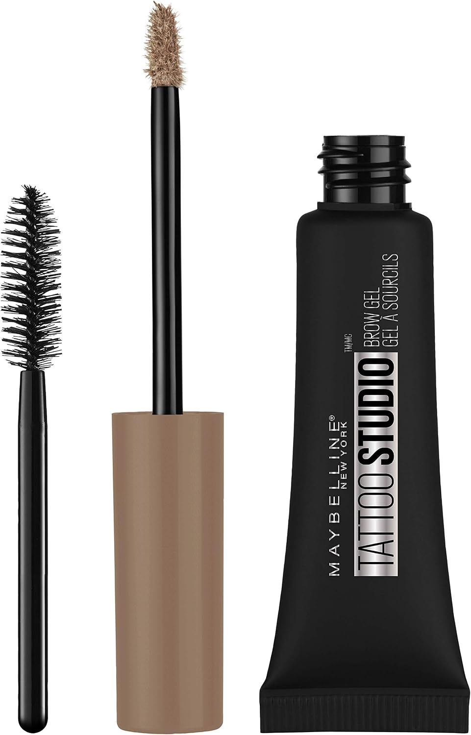 Maybelline TattooStudio eyebrow gel grooming spoolie brush applicator