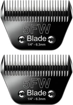 Dog Grooming Clipper Blades Replacement Compatible with Andis Dog Clippers,Most OsterA5, Wahl KM Series Pet Clippers (Black(5FC)) - Image 14