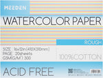 MEEDEN watercolor paper block packaging display