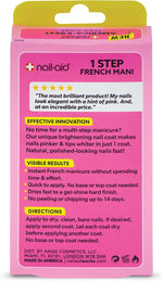 Nail-Aid 1 Step French Mani nail enhancer product bottle close-up