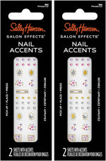 Sally Hansen Salon Effects Nail Accents | Easy to Use, No Commitment, Mix and Match Designs | Nail Art Decals for Polish or Bare Nails | Princess Cut | Heart Shaped and Jewel Designs - Image 2