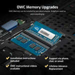 OWC RAM upgrade kit back label view