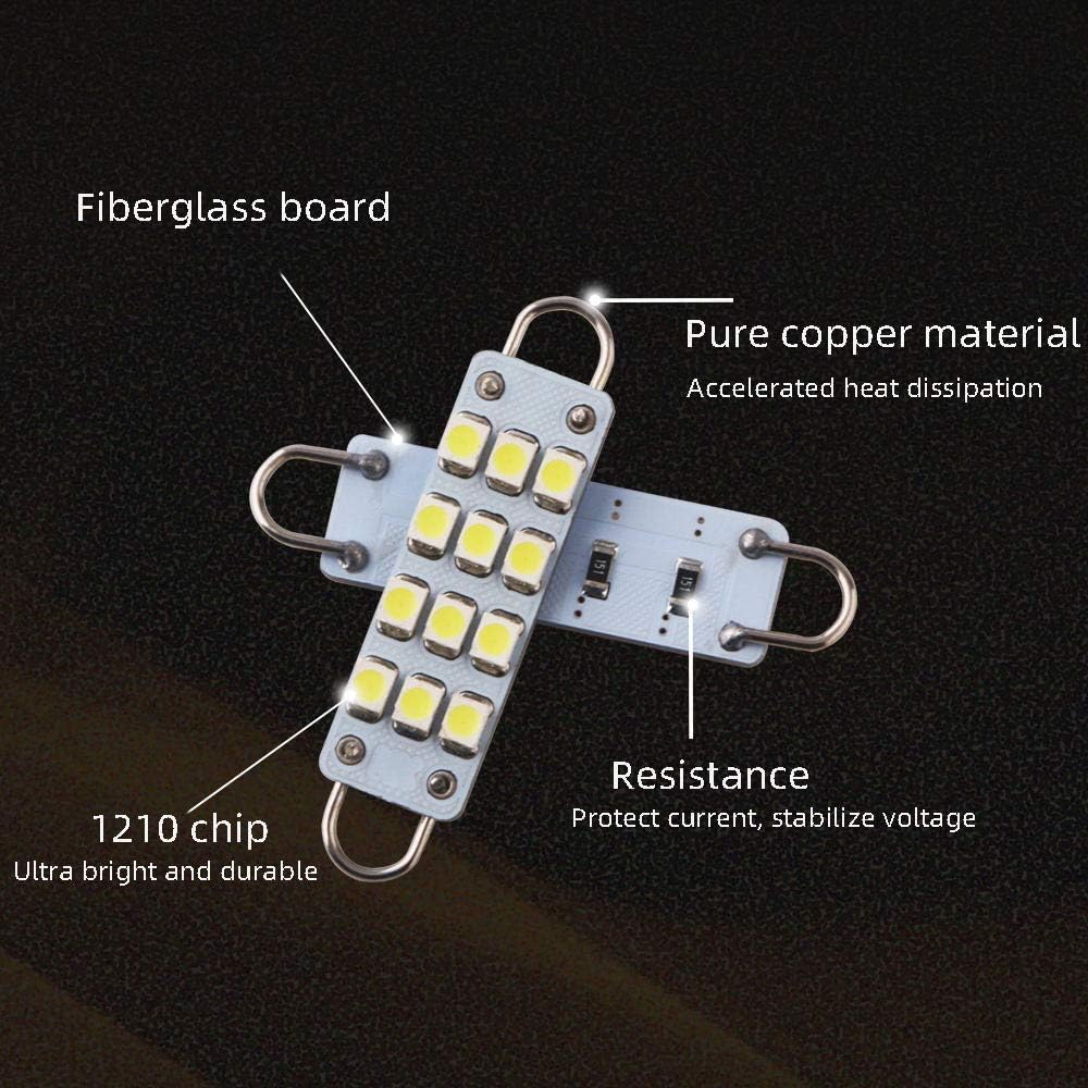 Close up of metal rigid loop ends on Grandview festoon bulb