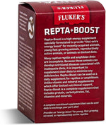 Fluker's High AMP Boost supplement prepared in a mixing cup for sick or dehydrated lizards.