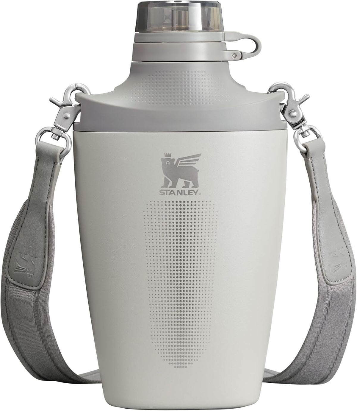 Stanley Cross Bottle 23 oz | Travel Water Bottle with Jacquard Strap | Leakproof Tritan Lid with Removable Straw | Insulated Stainless Steel | BPA-Free | Black - Image 12