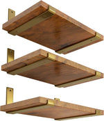 LEOPO DIY open shelving bracket packaged view