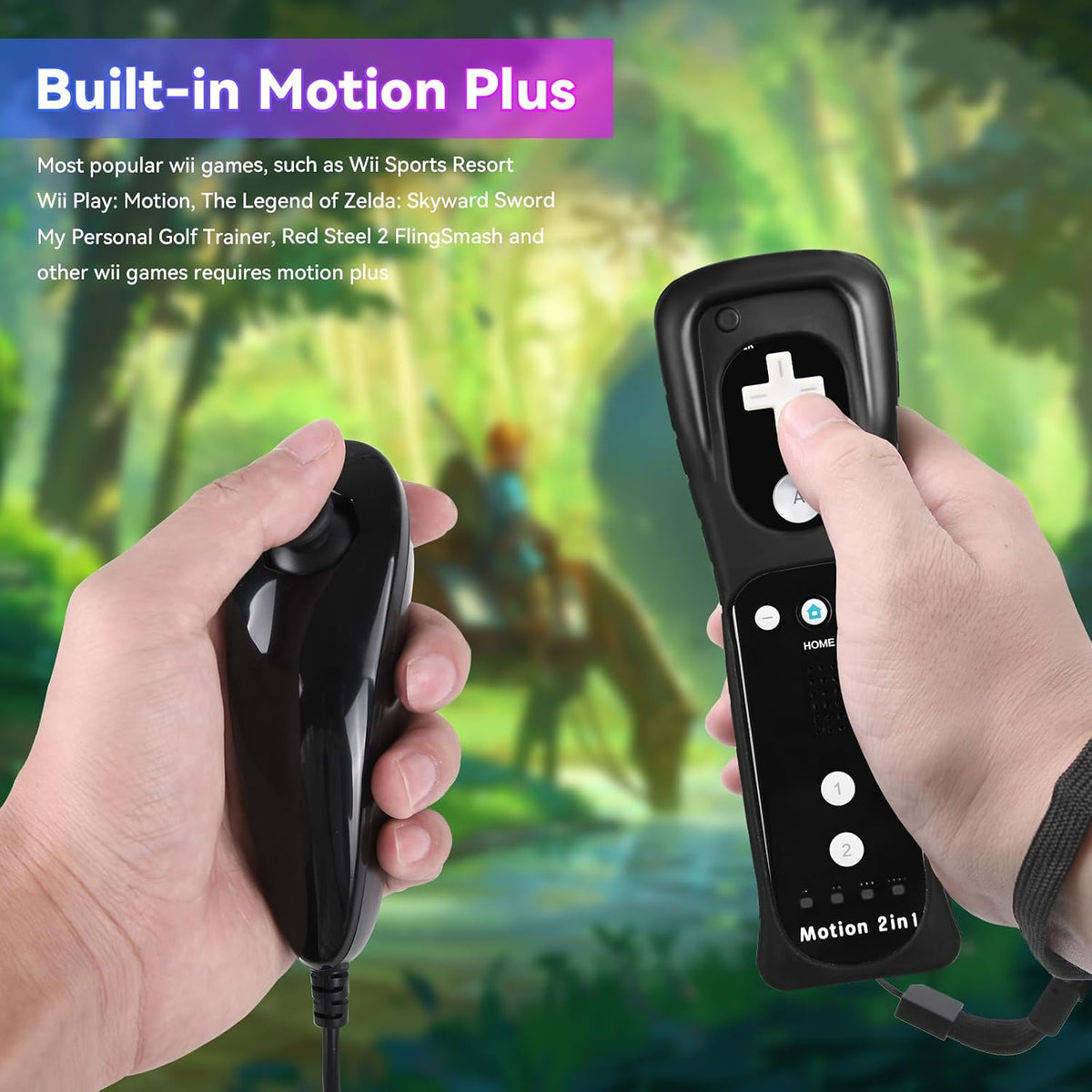 TechKen motion plus remote close up view