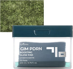 Isntree GIM PDRN Boosting Glow Toner Pad front view container showing seventy count packaging.