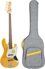 LETSROCK 38 40 41 Inch Electric Guitar Gig Bag, Electric Guitar Case with 0.5 Inch Waterproof Thick Padding with Carry Handle, Pocket & Neck Strap Electric Guitar Bag Gray - Image 9