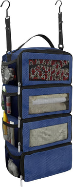 Olosar Suitcase Organizer, Travel Luggage Organizer Portable Hanging Travel Shelves Collapsible Hanging Packing Cubes for Carry on Suitcase - Image 12