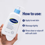 Cetaphil travel size cleanser lifestyle view