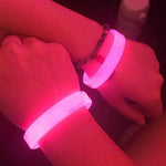 Lesnala waterproof silicone bracelets for party events