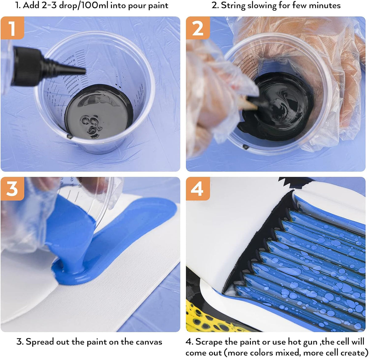 Nicpro silicone medium squeeze bottle close up