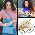 Homfanseec portable travel sunglasses case lifestyle presentation