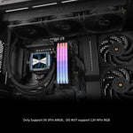 Thermalright liquid CPU cooler copper baseplate contact surface