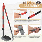 Heeyoo long adjustable handle pooper scooper being assembled
