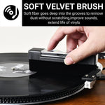 Opula alcohol-free cleaning solution bottle and microfiber brush