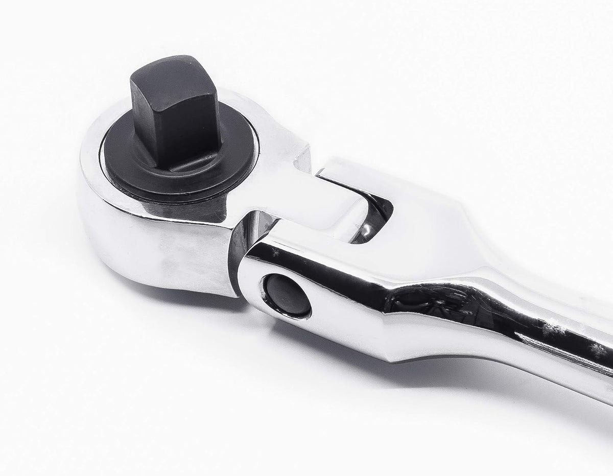 Genius Tools flex head ratchet drive square detail