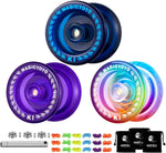 MAGICYOYO Responsive YoYo K1 Plus Glow in The Dark Green Yoyo for Beginner Kids, Plastic ABS Yo Yo with Glove, Storage Bag +12 Replacement Strings - Image 11