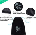 AKLVBL hair dryer bag filled with styling tools