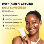 Celimax Korean sunscreen with Niacinamide and Tranexamic Acid packaging box design