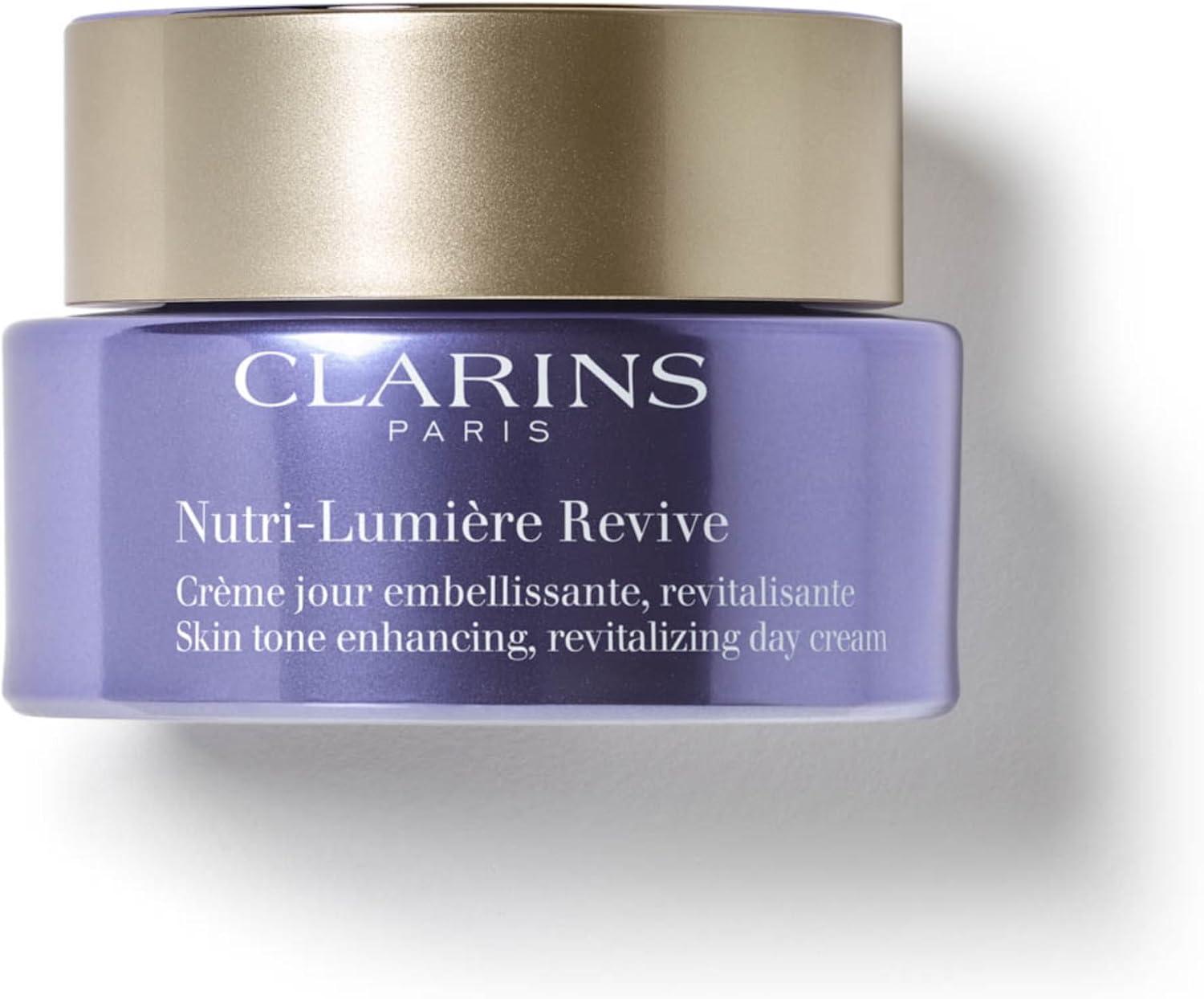 Clarins Nutri-Lumiere Revive Day Cream front view packaging