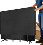 HOMEYA Anti-Scratch Felt TV Cover lifestyle application
