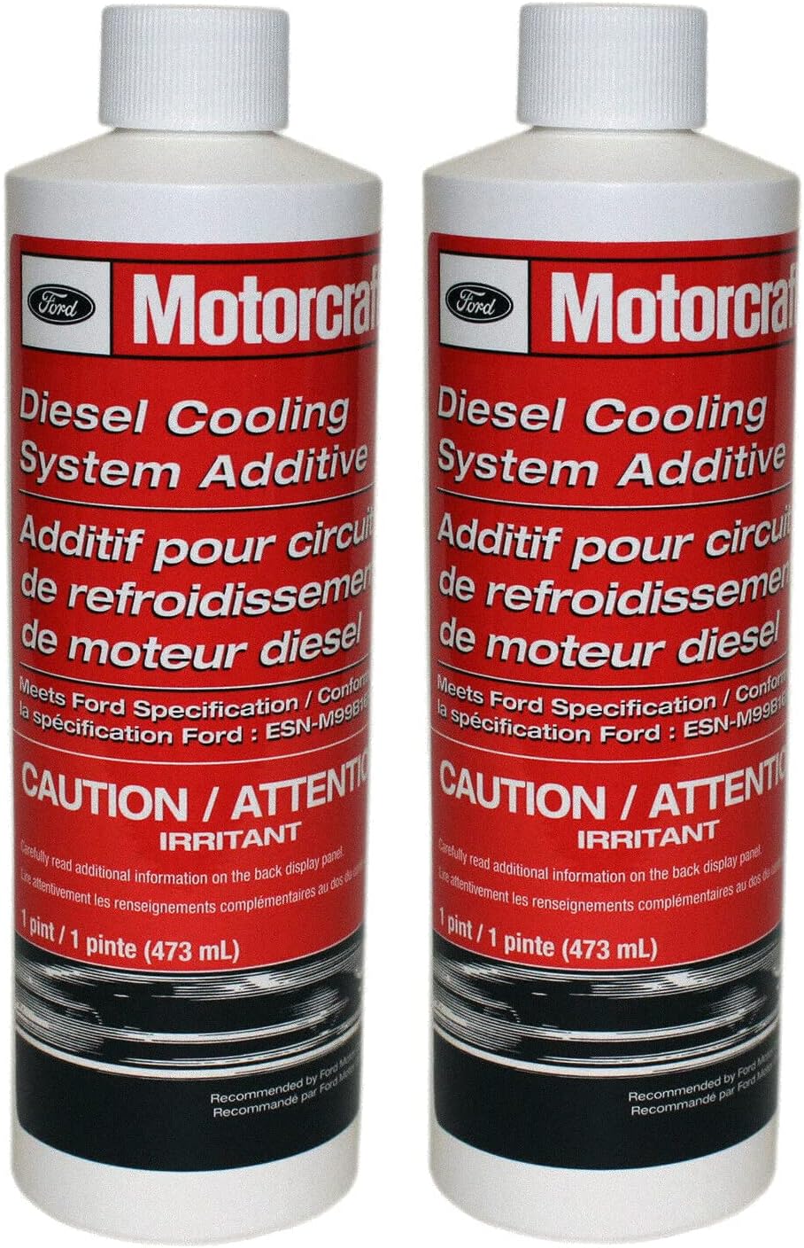 Motorcraft Genuine Ford Fluid VC-8 Diesel Cooling System Additive front view authentic USA imported engine fluid