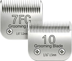 50# 0.2mm 1/125" Blade, Pet Grooming Clipper Replacement Blades Compatible with andis/wahl/Oster Dog A Series Clippers, Detachable, Size 50, Stainless Steel, Extremely Short in Length (S50) - Image 10