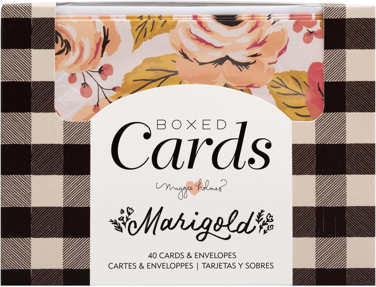 Maggie Holmes Blank Greeting Cards and Envelopes, 40pk - A2 Envelopes with Assorted Cards for All Occasions and Thank You Notes - 10 Unique Designs, Round Trip - Image 11