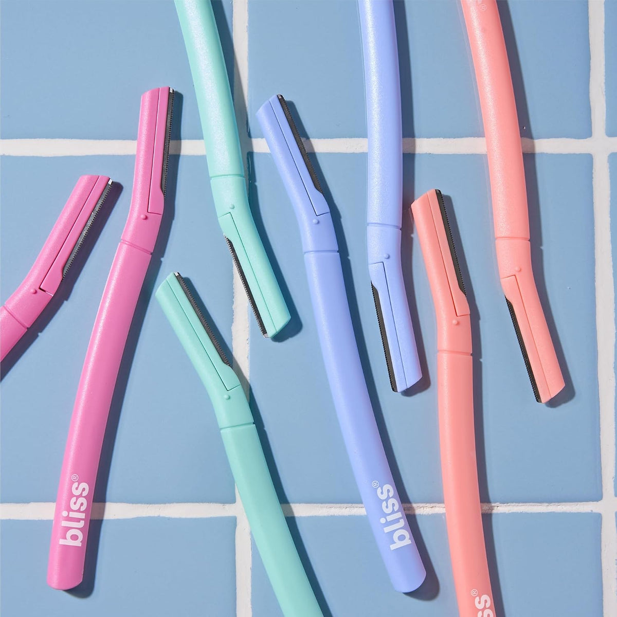 Bliss 16 count facial exfoliator tools in packaging