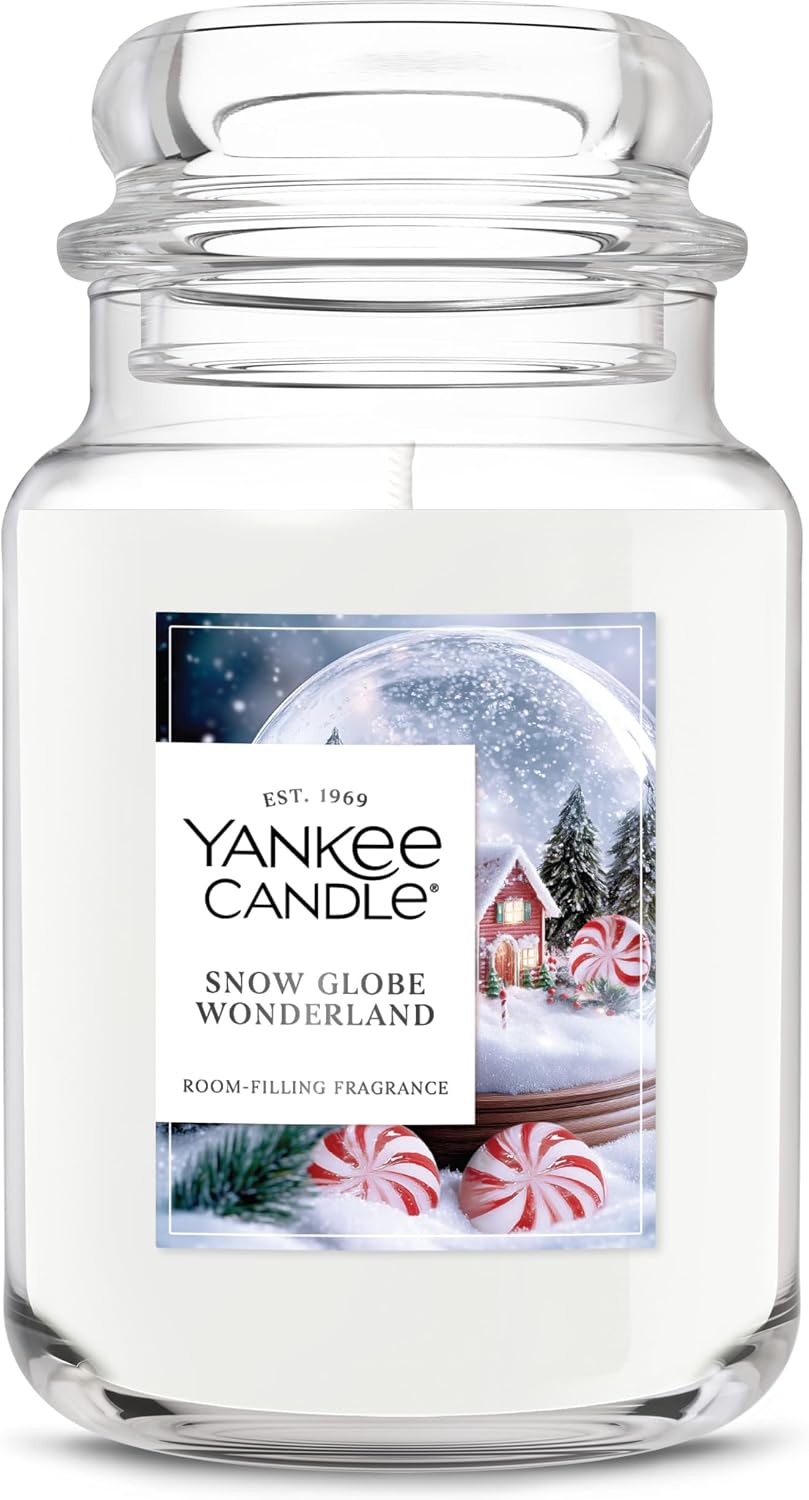 Yankee Candle Christmas Eve Scented Candle, 22oz Large Jar, Up to 150 Hour Burn Time, Giftable - Image 9