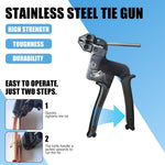 CLFCZYCXD metal zip tie tightener tool side angle