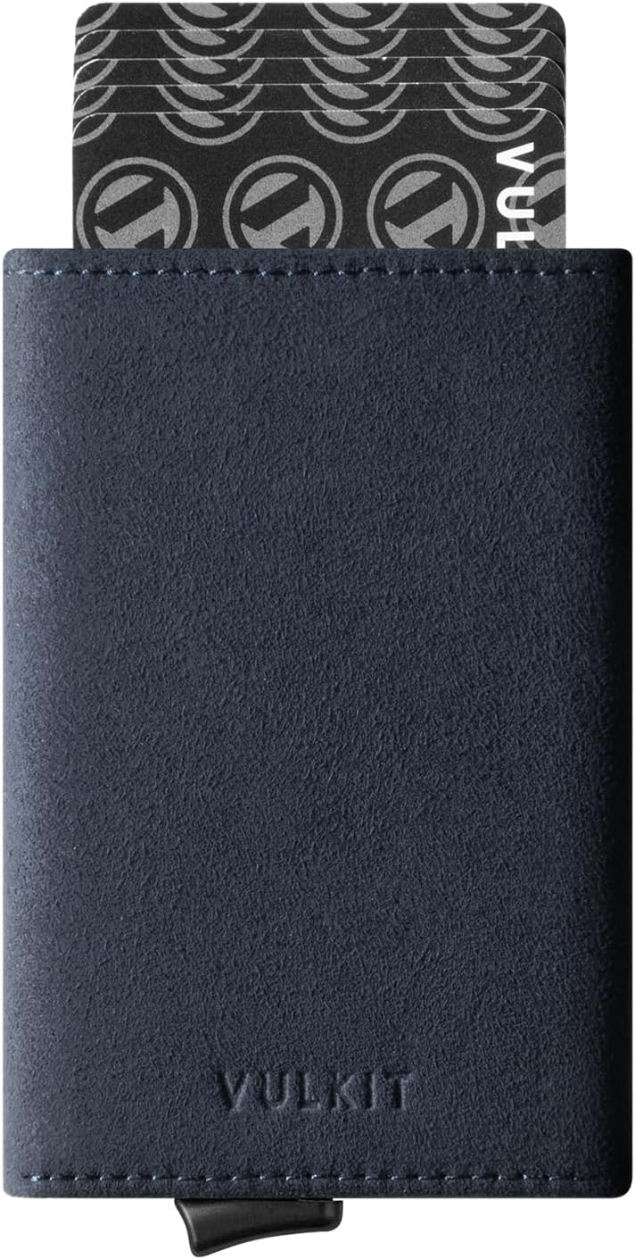 VULKIT waterproof nylon card case texture close up