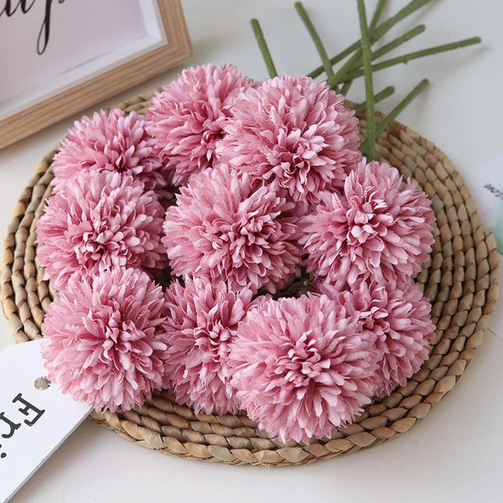 HoYuanFlo light pink chrysanthemum flowers lifestyle display