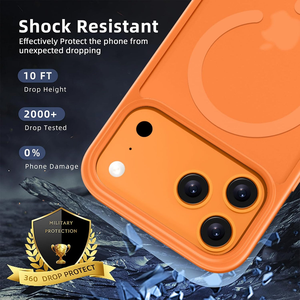 X-level magnetic phone case button cutout detail