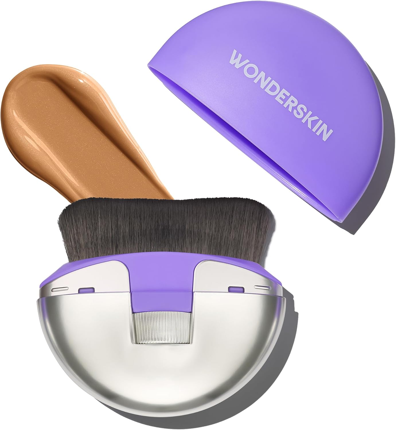Wonderskin Dial-It-Up Brush front view showing adjustable dial mechanism