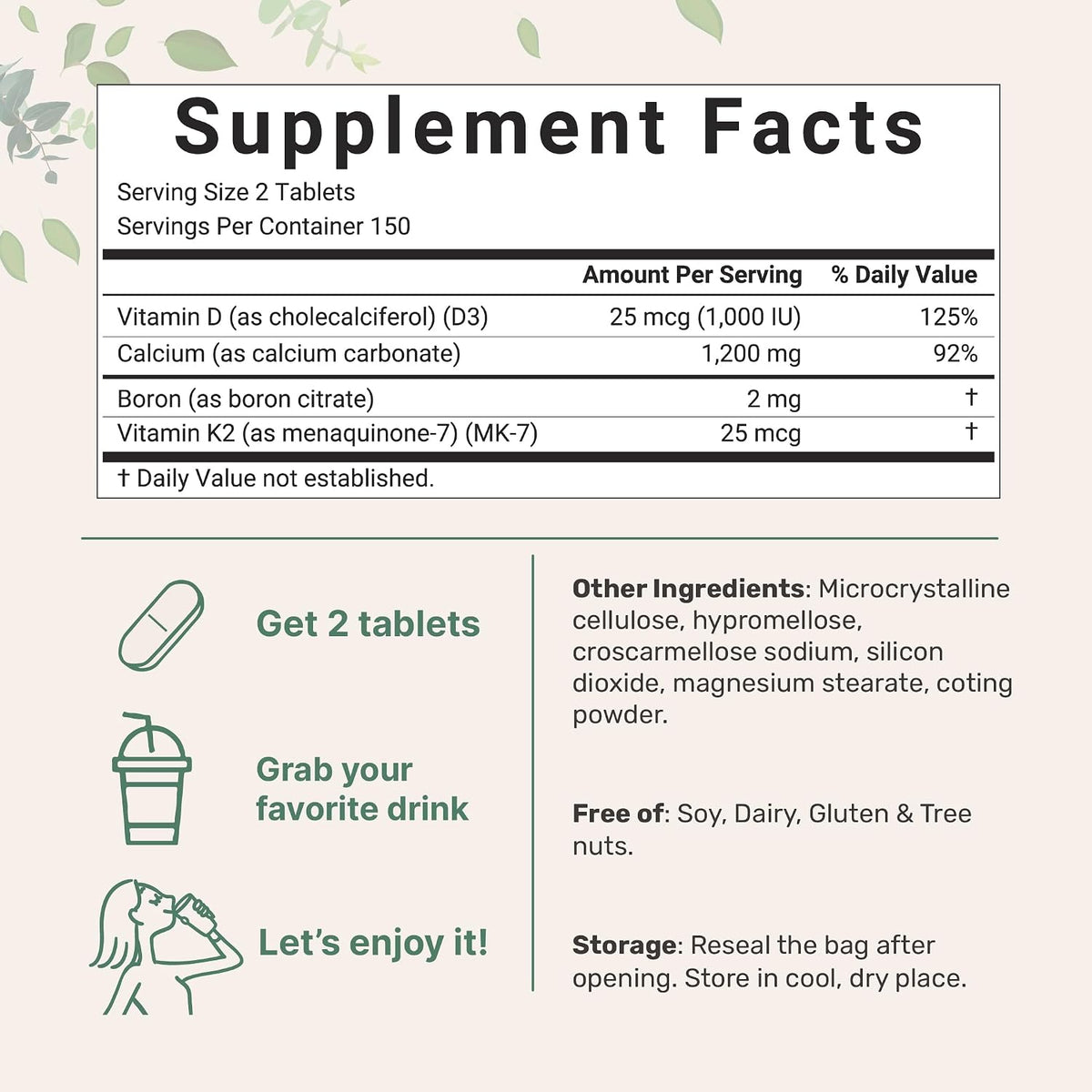 Micro Ingredients mineral complex 300 bisected tablets supplement packaging details