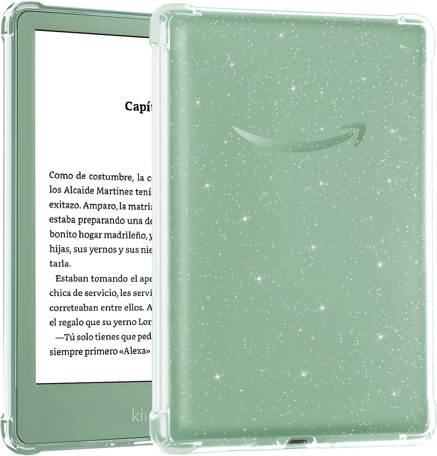 CoBak clear case for Kindle 11th Gen front view